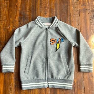 Cat & Jack Boys 3T Knit Bomber Jacket
